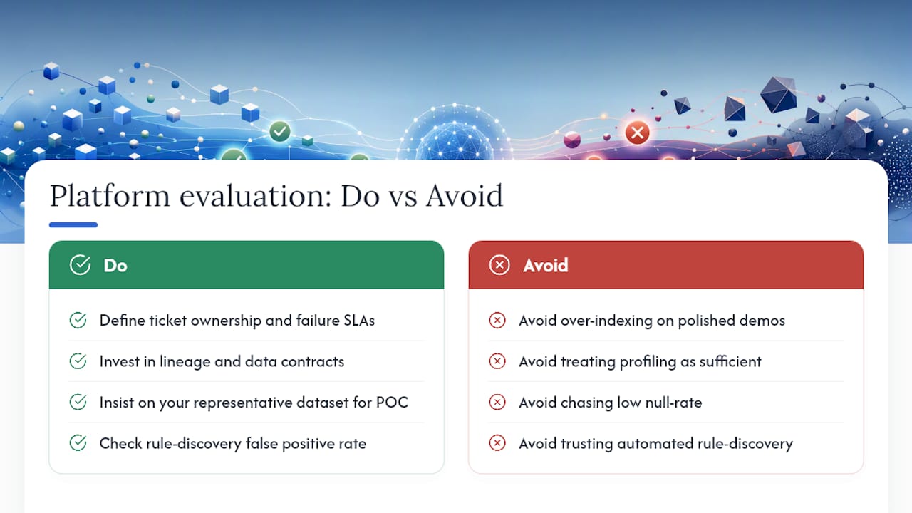 What Data Teams Get Wrong When Evaluating These Platforms — overview diagram